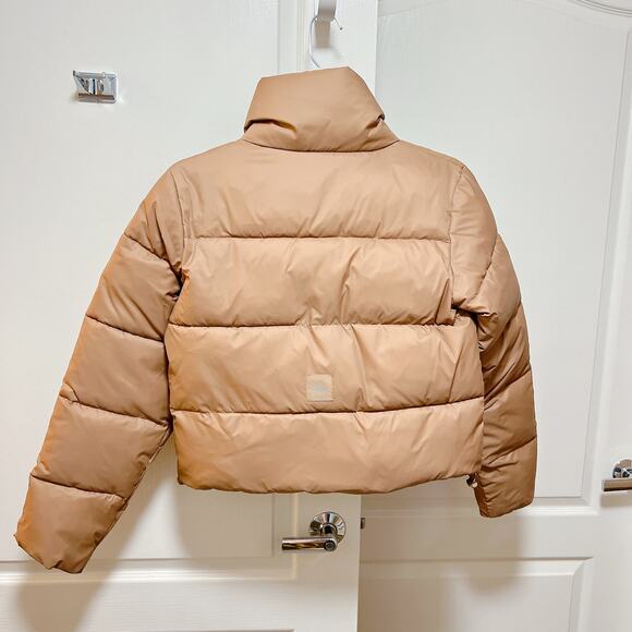 Alo Yoga Gold Rush Puffer Toasted Almond XS NWT - Picture 6 of 7